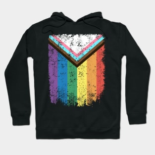 LGBTQIA+ Progress Pride Flag Ally Pride Month Hoodie